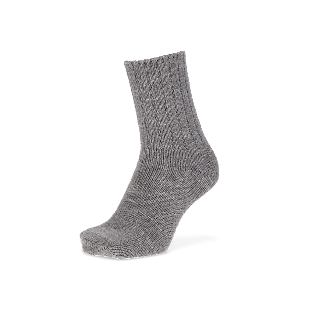 Ribbed Merino Crew Socks