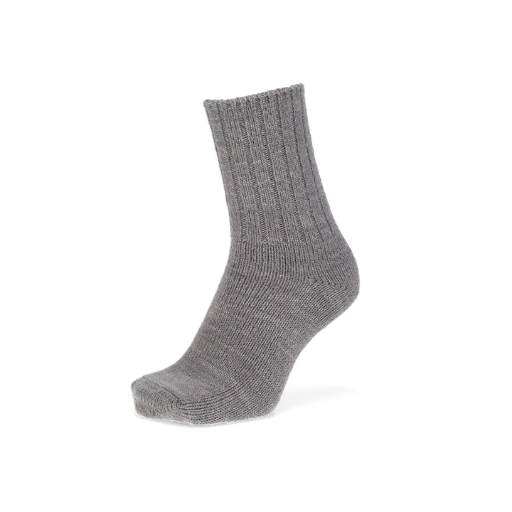 Ribbed Merino Crew Socks