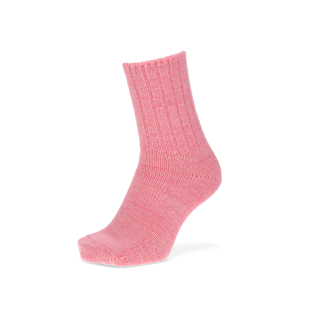 Ribbed Merino Crew Socks