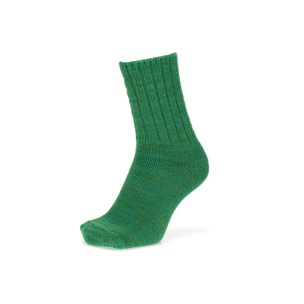 Ribbed Merino Crew Socks