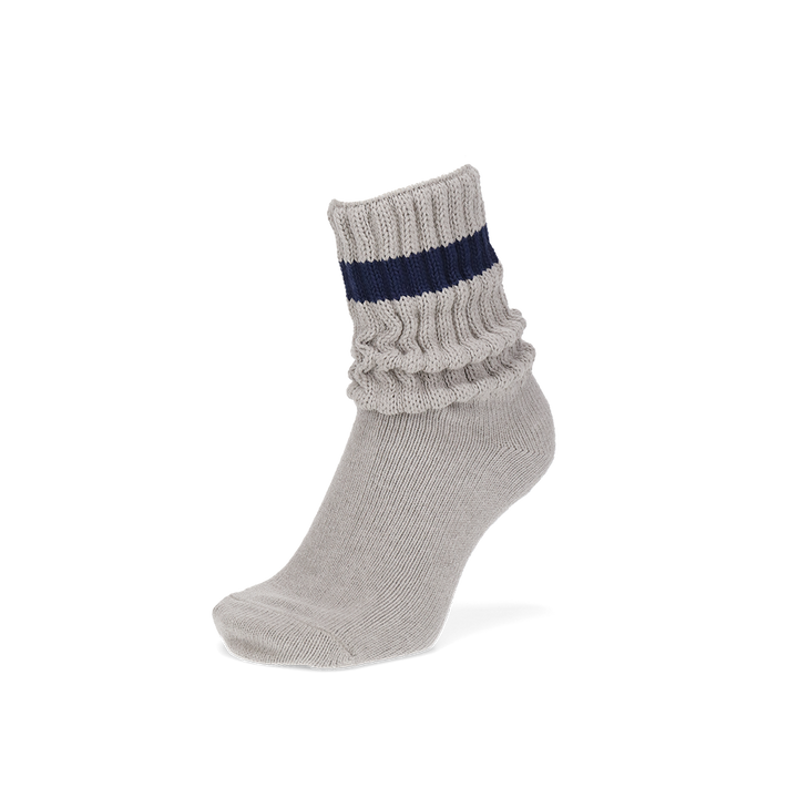 Bulky Ribbed Cotton  Crew Socks