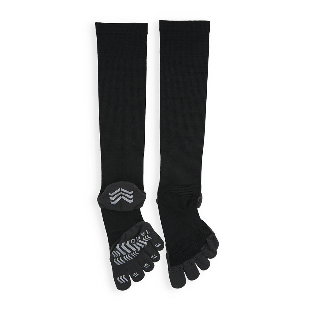 Ultra-Light Compression Toe Knee-High Socks - Black (UNISEX)
