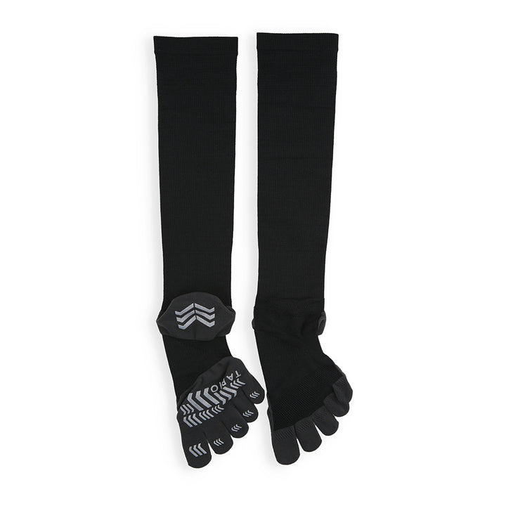 Ultra-Light Compression Toe Knee-High Socks - Black (UNISEX)