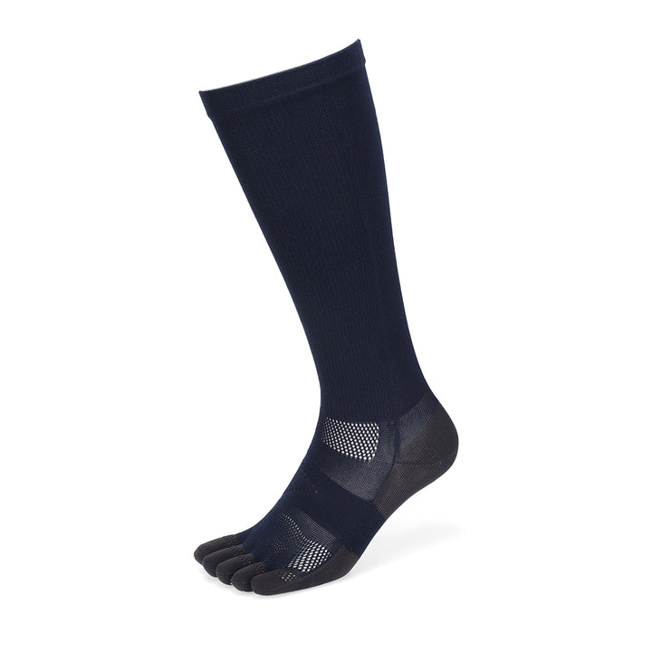 Ultra-Light Compression Toe Knee-High Socks - Black (UNISEX)