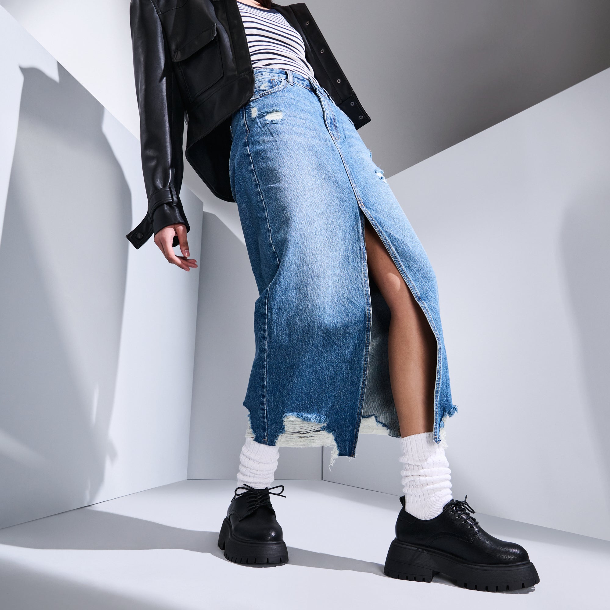 Unisex TABIO's COTTON Richell Ribbed Crew Socks – Tabio USA