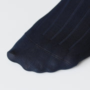 Premium 9x2 Rib Cotton Knee-High Socks