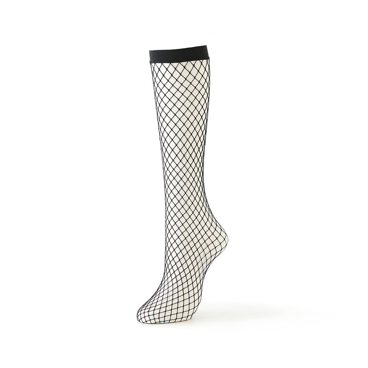 [INSTOCK]black and white fishnet stockings