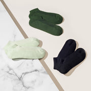 Green Tea Cotton  Sneaker Socks