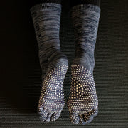 Reflexology Cotton Toe Crew Socks
