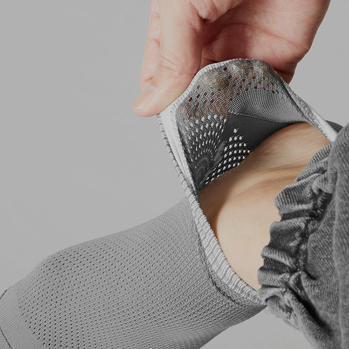 Full-Mesh Sneaker Socks - Grey (MEN)