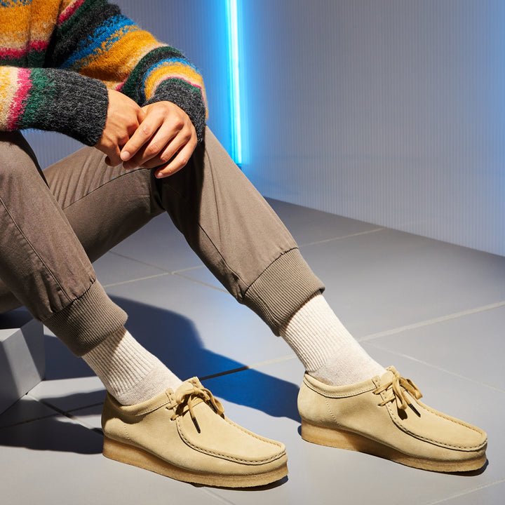 Sustainable Merino Crew Socks - Ivory (MEN)