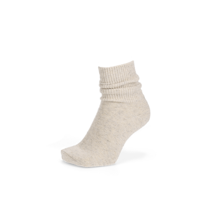 Sustainable Merino Crew Socks - Ivory (MEN)