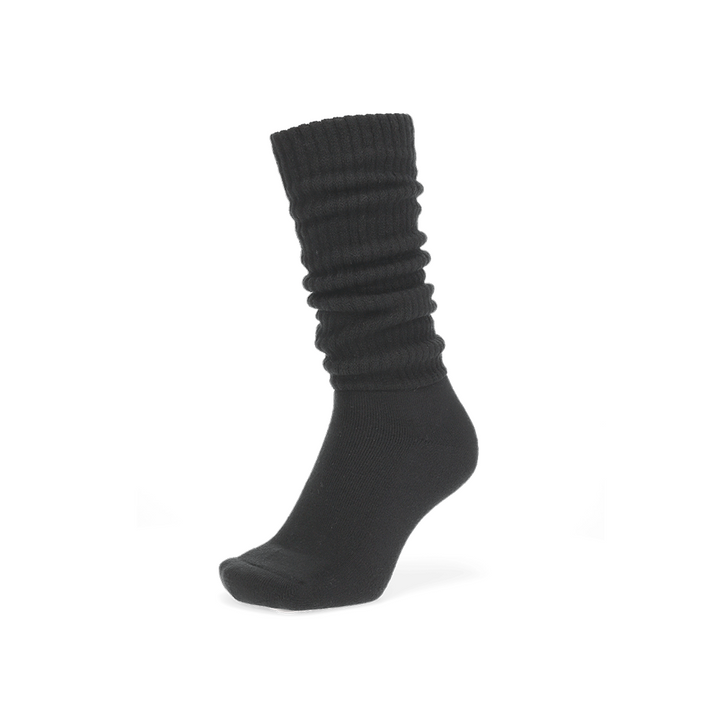 Bulky Merino Pile  Crew Socks