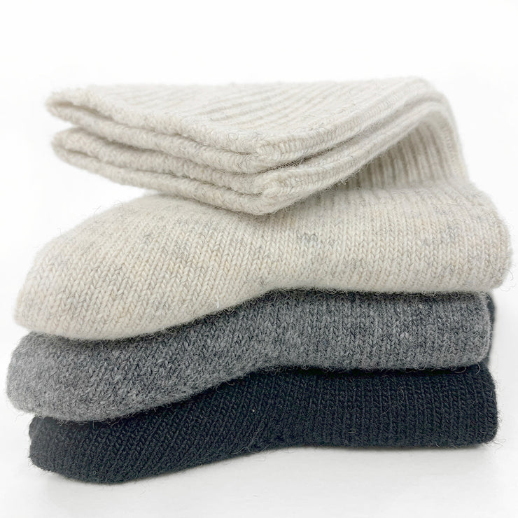 Sustainable Wool  Crew Socks
