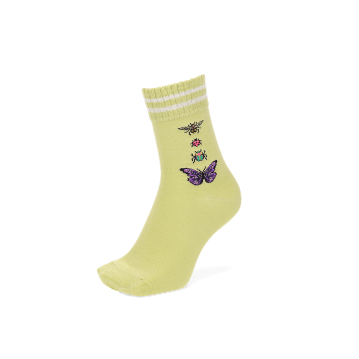 Entomology Cotton Crew Socks