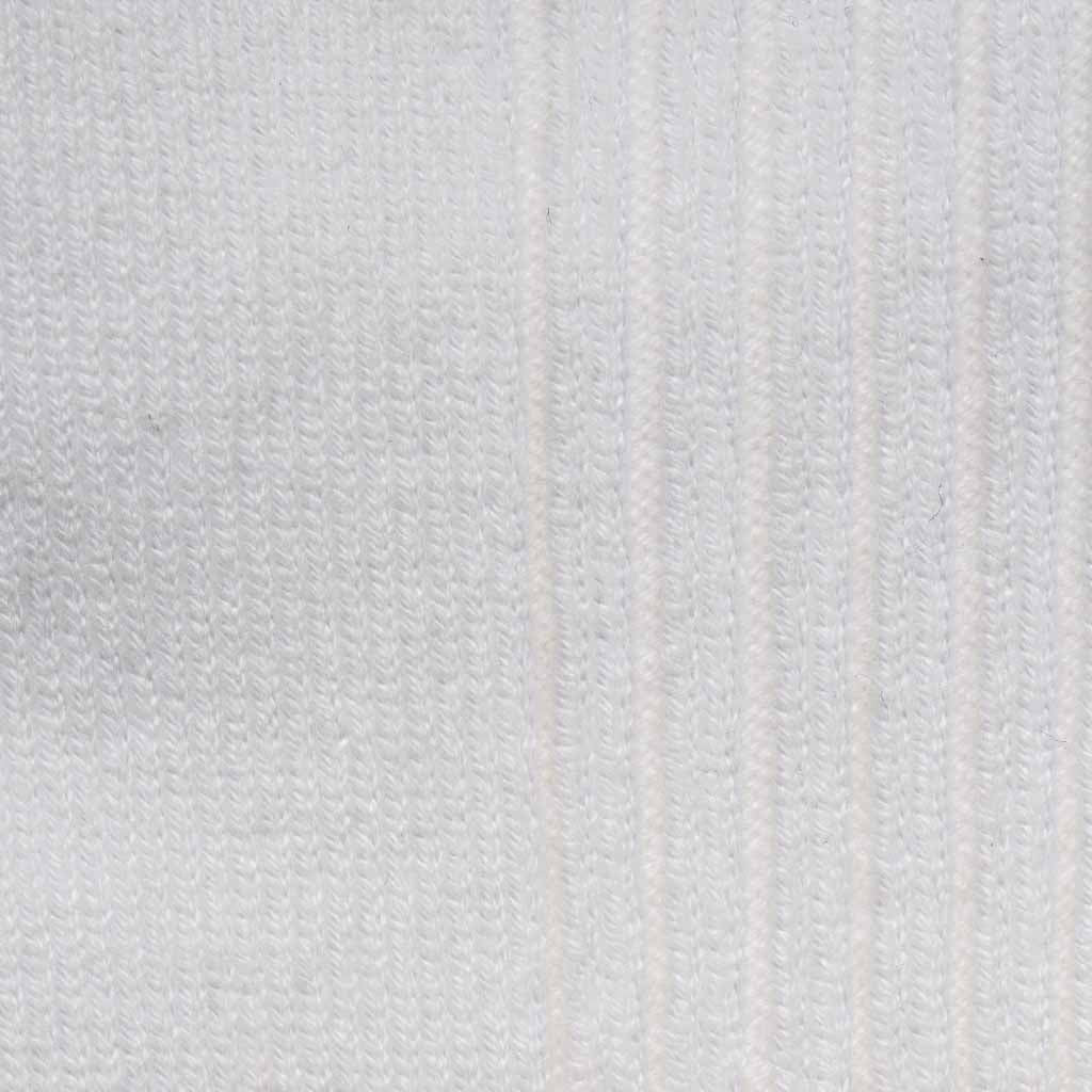 Power Fit Cotton Crew Socks - White (MEN)