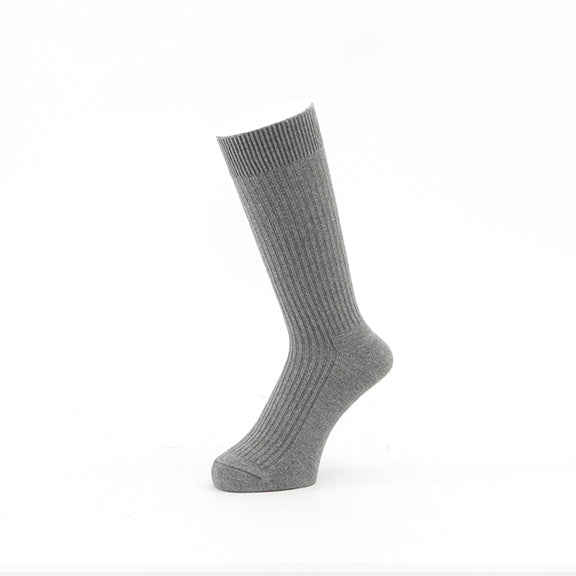 Power Fit Cotton Crew Socks - Grey (MEN)