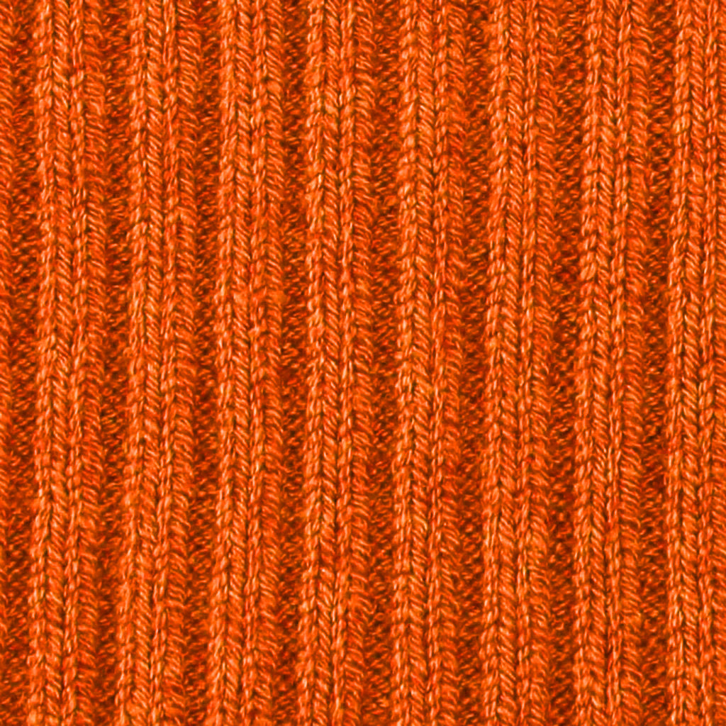Power Fit Cotton Crew Socks - Orange (MEN)