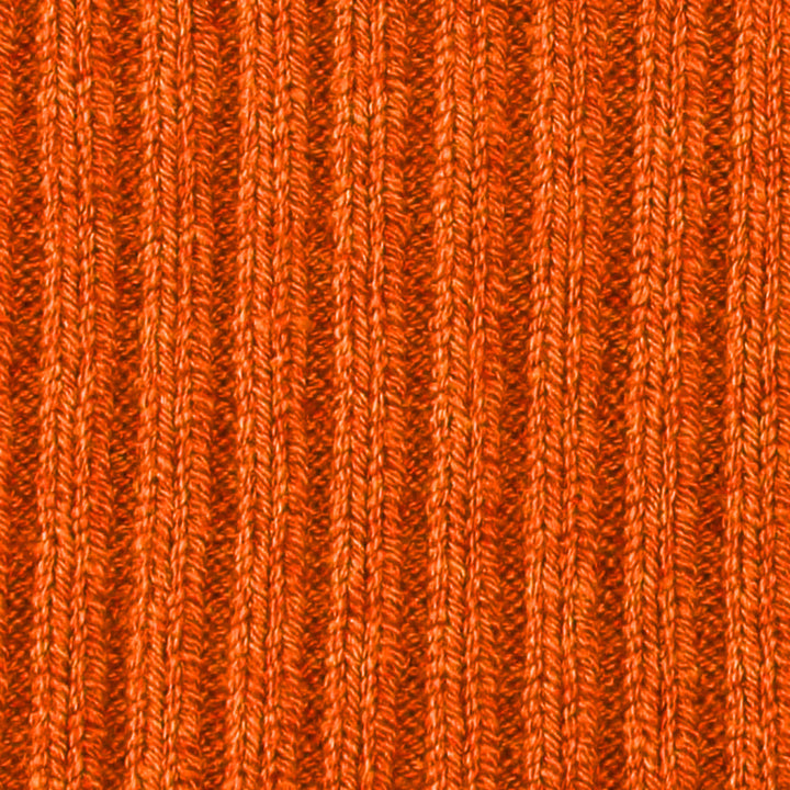 Power Fit Cotton Crew Socks - Orange (MEN)