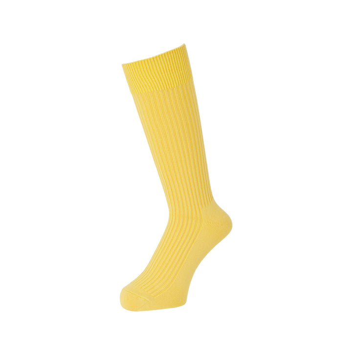 Power Fit Cotton Crew Socks - Yellow (MEN)