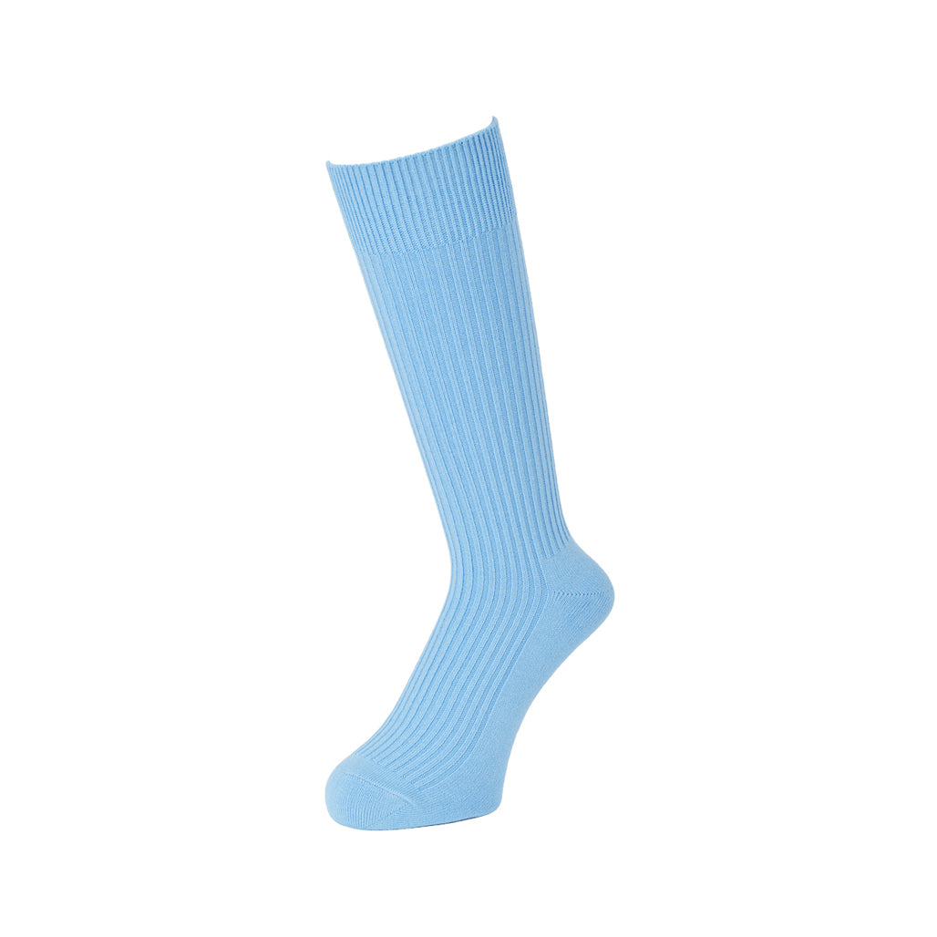 Power Fit Cotton Crew Socks - LightBlue (MEN)