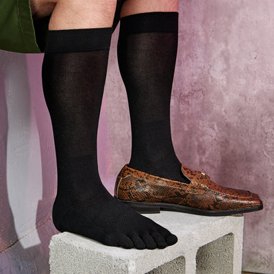 MOAMUN Men Toe Socks Five Finger Socks Cotton Soft and Breathable Low Cut  Socks for Men (Black) : : Clothing, Shoes & Accessories