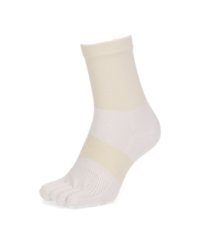 Signature Run Toe Crew Socks – Japanese Socks Tabio USA