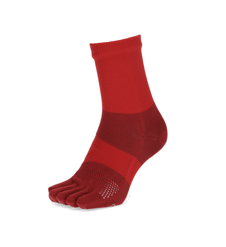 TABIO SPORTS®︎ Men's Signature Run Toe Crew Socks – Tabio USA