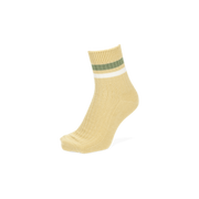 Striped Cotton Short Crew Socks